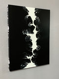 Black and White Acrylic Canvas Painting #2